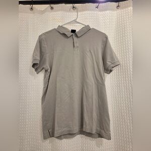 Elegant Gray Polo Shirt for Men